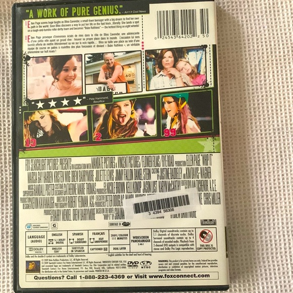 2 for $15 bundle DVD Whip It gently used - Picture 2 of 2